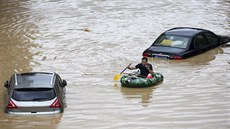 Rozsáhlé záplavy v Číně. (13. července 2020)