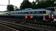 Sráka vlak u Bchovic (10. ervence 2020)