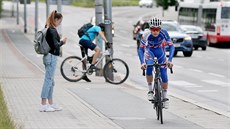 Brno má pouze pt a pl kilometru cyklostezek ist pro kola, s úseky...