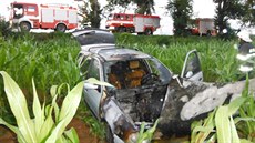 Nehoda u Lázní Blohradu (13. 7. 2020)