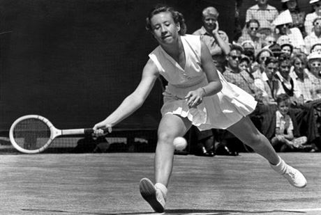 Maureen Connollyová na Wimbledonu 1952