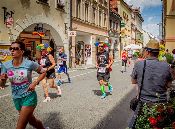 V sobotu se v centru eských Budjovic bel 5km závod Runtour.