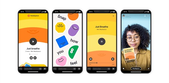 Aplikaci Snapchat zaplaví doplňkové nástroje Minis