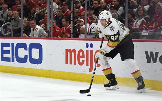 Tomá Nosek v dresu Vegas Golden Knights.