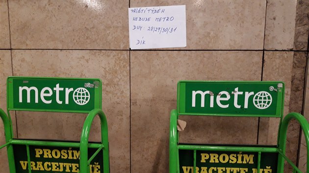 Pítí týden deník Metro nevychází