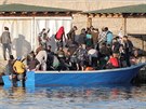 italský ostrov Lampedusa chce kvli nebývale vysokému potu piplouvajících...