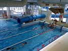 Nový tobogán a víivky v bazénu v Rokycanech