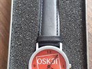 Usmvavé logo nkdejího Oskara se objevilo teba i na náramkových hodinkách
