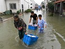 Kvli povodním bylo v ín evakuováno více ne 1.8 milion lidí. (21. ervence...