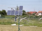 Vítr poniil i místní solární elektrárnu. 29. 7. 2020