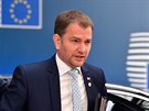 Slovenský premiér Igor Matovi na summitu EU v Bruselu k rozpotu a obnov...