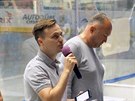 Hokejová beseda vedení Pirát Chomutov z. s. s fanouky v Rocknet Arén kvli...