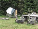 P�vodn� ��kovou �tulnu u B�l�ho Labe nahrad� domek inspirovan� kamenem.