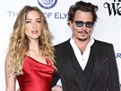 Amber Heardová a Johnny Depp (Culver City, 9. ledna 2016)