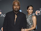 Kanye West a Kim Kardashianová (New York, 3. prosince 2018)