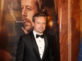 Viktor Dvoák na premiée filmu Havel (Praha, 21. ervence 2020)