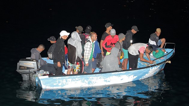italský ostrov Lampedusa chce kvůli nebývale vysokému počtu připlouvajících migrantů vyhlásit stav nouze. (24. července 2020)