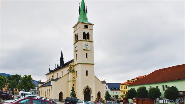 Kapersk Hory, kostel sv. Markty