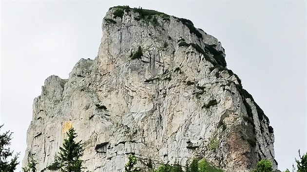 tt Frauenmauer (1 827 m) se dky svmu charakteristickmu tvaru ned zamnit.