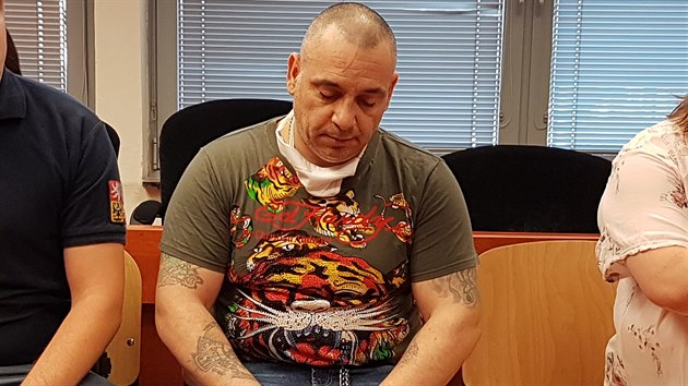 Bulhar Anton Ivanov Tonev u steckho krajskho soudu (27.7.2020).