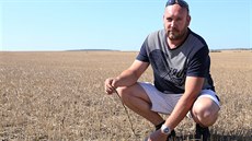 My� prý ukousne stéblo a celé si ho stáhne do nory.