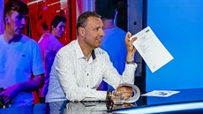 Praský zastupitel Jan Wolf v diskusním poadu Rozstel.