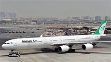Letadlo íránské spolenosti Mahan Air. (14. záí 2017)