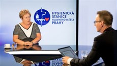Praská hygienika Zdeka Jágrová v Rozstelu (24.7.2020)