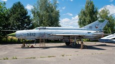 Kunovické muzeum získalo síhaku MiG-21, verze MF. Od roku 1975 byla souástí...