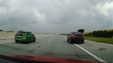 idi pedjídl odstavným pruhem. Jel 170 Km/h!