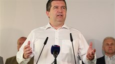 Pedseda SSD Jan Hamáek na pedstavení stranických senátních kandidát (23....