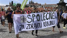 Lidé se 26. července 2020 v Praze sešli na demonstraci ekologických sdružení.... | na serveru Lidovky.cz | aktuální zprávy
