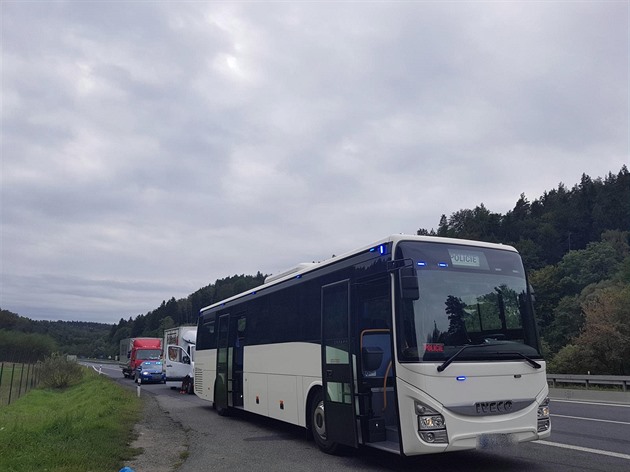 Policejní autobus, Zdroj: policie.cz