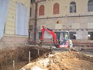 Kontroln den prvn etapy revitalizace Csaskch lzn v Karlovch Varech....