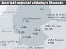 Rozmístní amerických sil v Nmecku