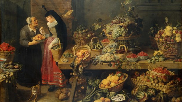 Tento obraz Franse Snydersa vše odstartoval. Některé druhy ovoce a zeleniny na...