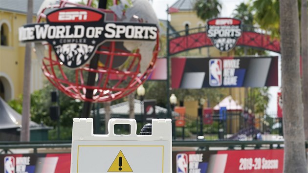 ESPN Wide World of Sports na Florid. Vldne tady NBA, nebo strach z koronaviru?