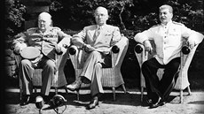 Ve dnech 17. července až 2. srpna 1945 se v Postupimi konala konference...