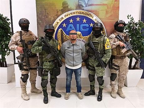 Mexická policie zatkla hledaného Josého Antonia Yépeze. (3. sprna 2020)