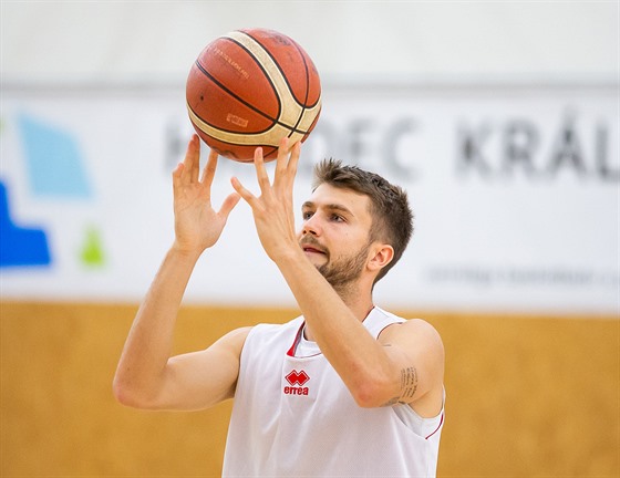 Basketbalisté Hradce Králové zahájili sezonu prvním tréninkem. Na snímku je...