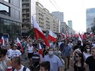 Ve Varav si pipomnli 76. výroí boje s nacismem. (1. srpna 2020)