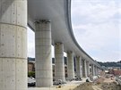Nový most v italském Janov. Pvodní most se zítil 14. srpna 2018, pi...