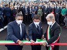 Veerního slavnostního ceremoniálu se úastnil italský prezident Sergio...