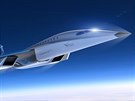 Koncept nadzvukového letounu Virgin Galactic