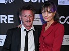 Sean Penn a Leila George (Los Angeles, 15. ledna 2020)