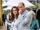 Vévodkyn Kate a princ William na návtv jiního Walesu (Barry Island, 5....