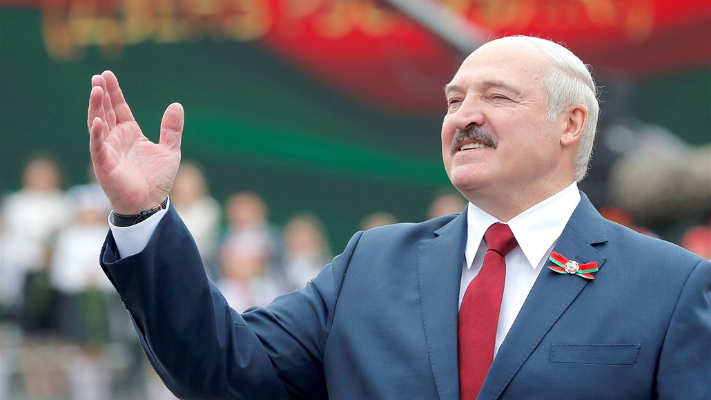 Bloruský prezident  Alexandr Lukaenko