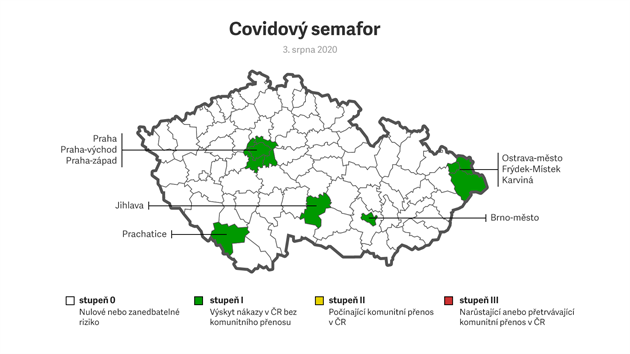 Covidov semafor (3. 8. 2020)