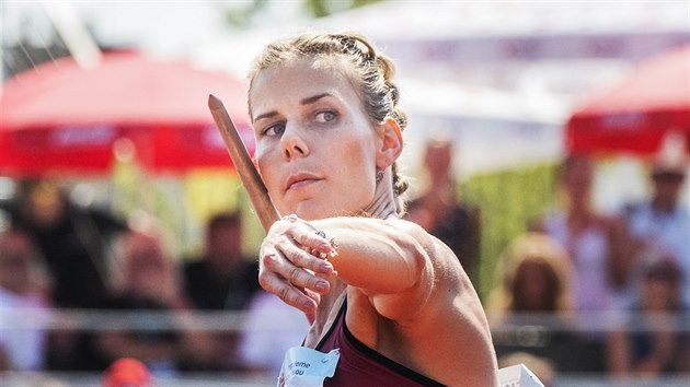 Nikola Ogrodnkov na eskm atletickm ampiontu v Plzni.