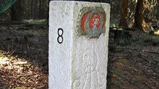 Úsek �esko-saské hranice p�ipadající na Karlovarský kraj za�íná nedaleko Hranic...